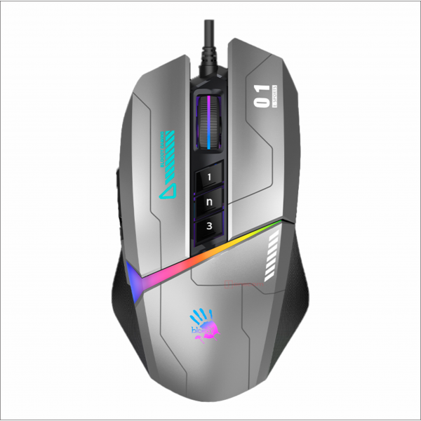 W60MAX  (Gun Grey / Panda White / Gradient Red)