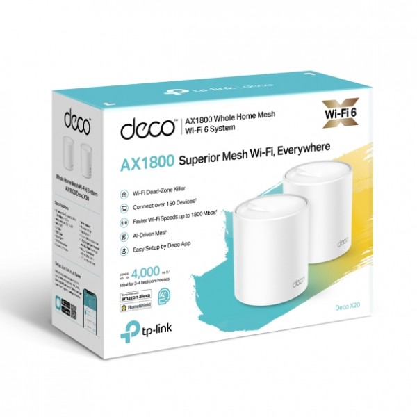 Deco X20 (1-Pack / 2-Pack / 3-Pack)